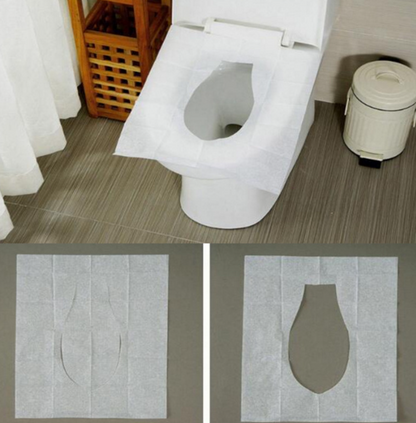 CleanSit™ – Protectie Igienica de Unică Folosinta pentru Capacul Toaletei (Set 10 Bucati)