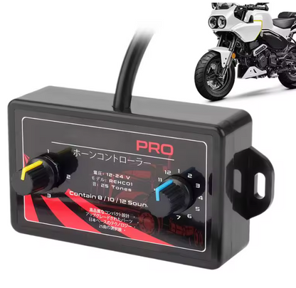 MITSUBA PRO™ – Controller electronic pentru claxon auto, 20 tonuri