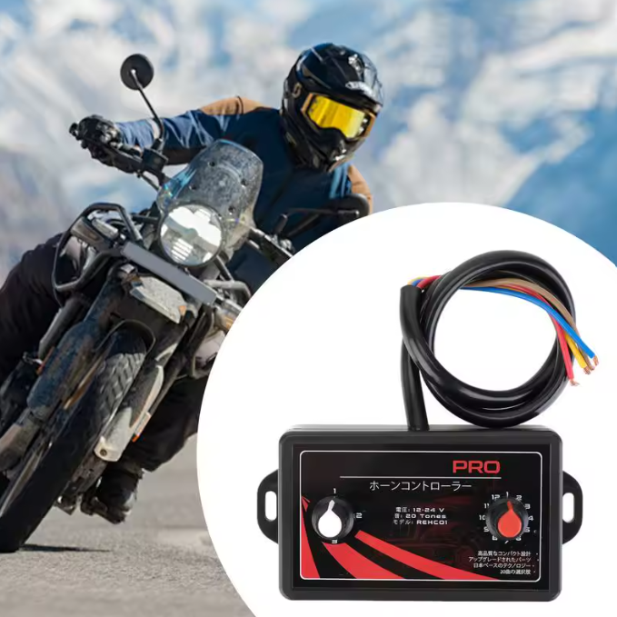 MITSUBA PRO™ – Controller electronic pentru claxon auto, 20 tonuri