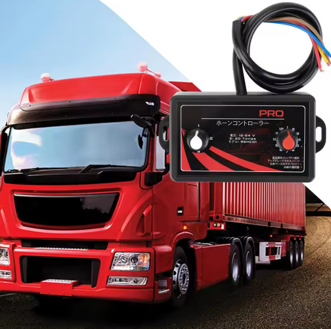 MITSUBA PRO™ – Controller electronic pentru claxon auto, 20 tonuri