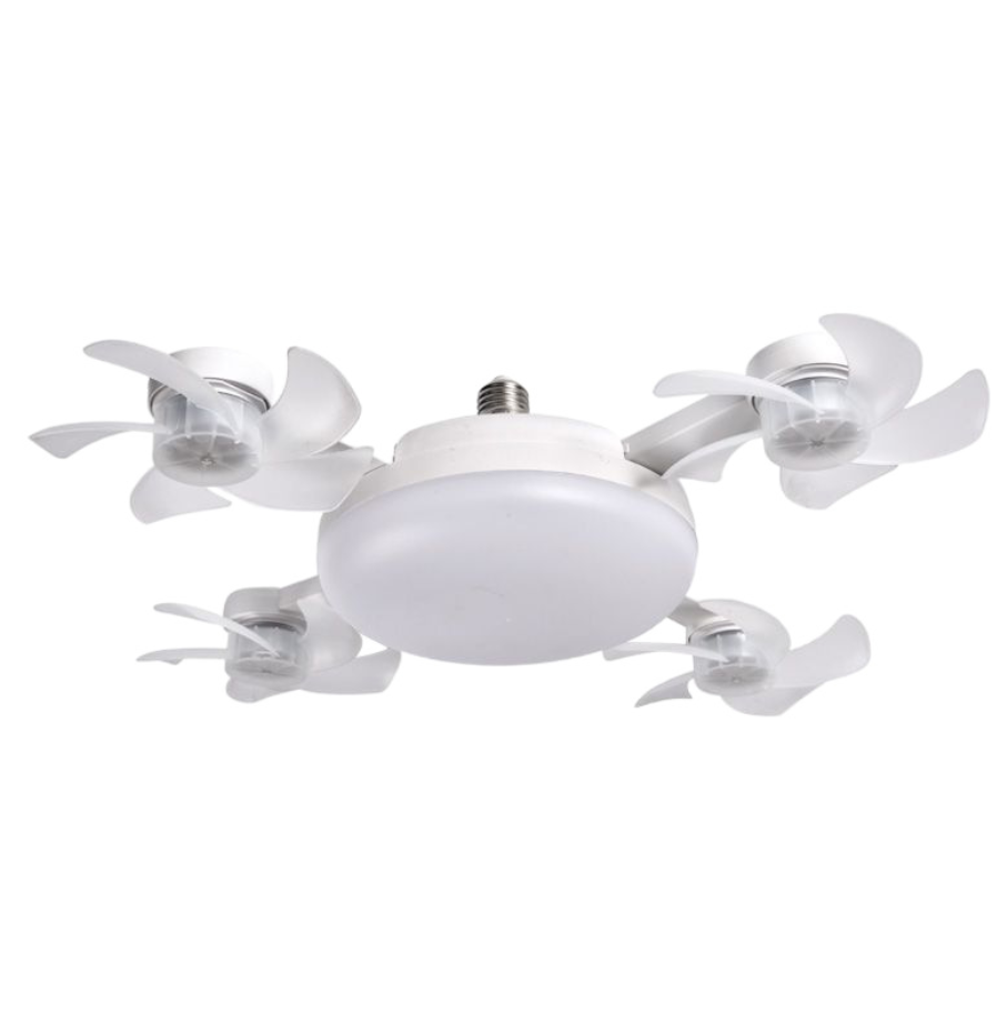 BreezeLight™ – Lustra cu ventilatoare multiple si telecomanda, compatibila cu E27