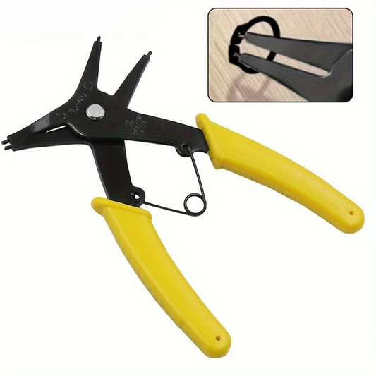 GripFix™ - Cleste Multifunctional 2-in-1 pentru Sigurante si Inel Elastic