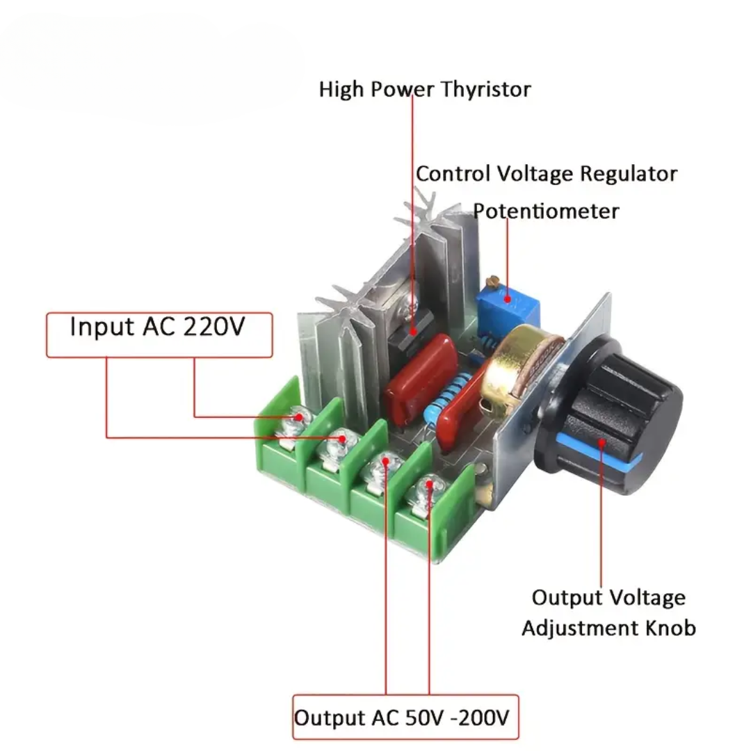 🔥OFERTA 1+1🔥VoltPrime™ - Modul Regulator de Tensiune cu Potentiometru
