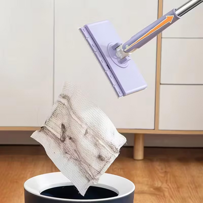 🔥OFERTA 1+1!🔥EasyClean™ – Mop Inteligent pentru Dischete Textila sau Lavete de Fata