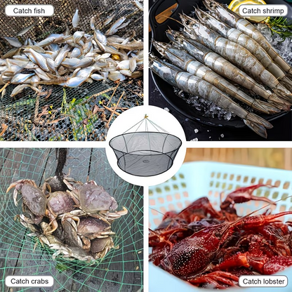 CatchMaster™ - Plasa de Pescuit Pliabila Profesionala