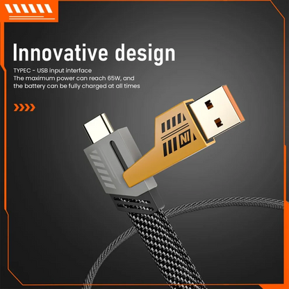 Cablu 4 in 1 de 100w cu Incarcare super rapida