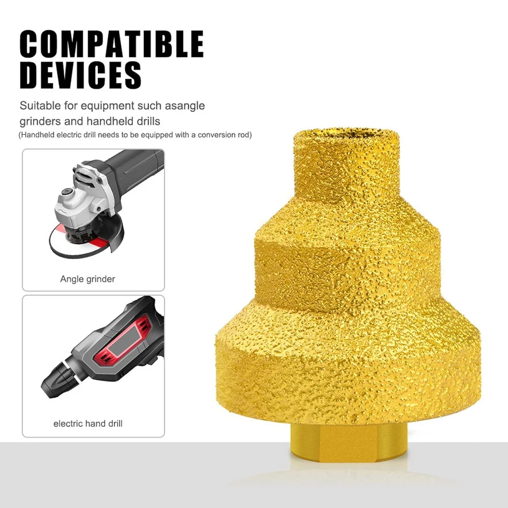 Chamfrex™ - Burghiu treptat cu diamant pentru sanfrenare si largire gauri M14