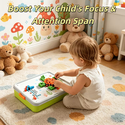 PIXORA™ - Set Creativ Mozaic 3D cu 480 de Piese