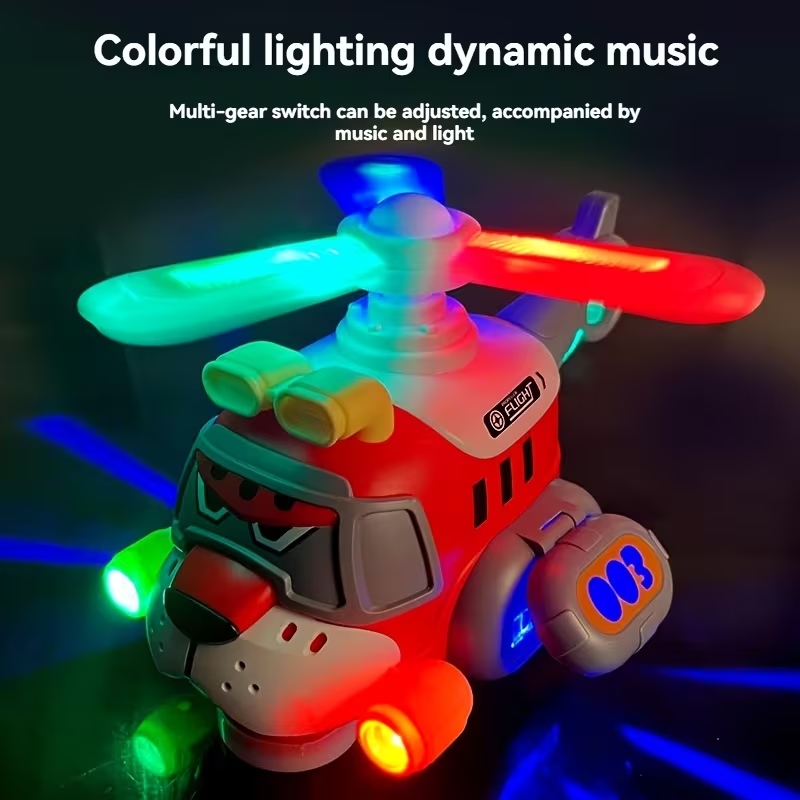 AIRLOOP™ - Elicopter Interactiv cu Lumini, Sunete si Mișcare