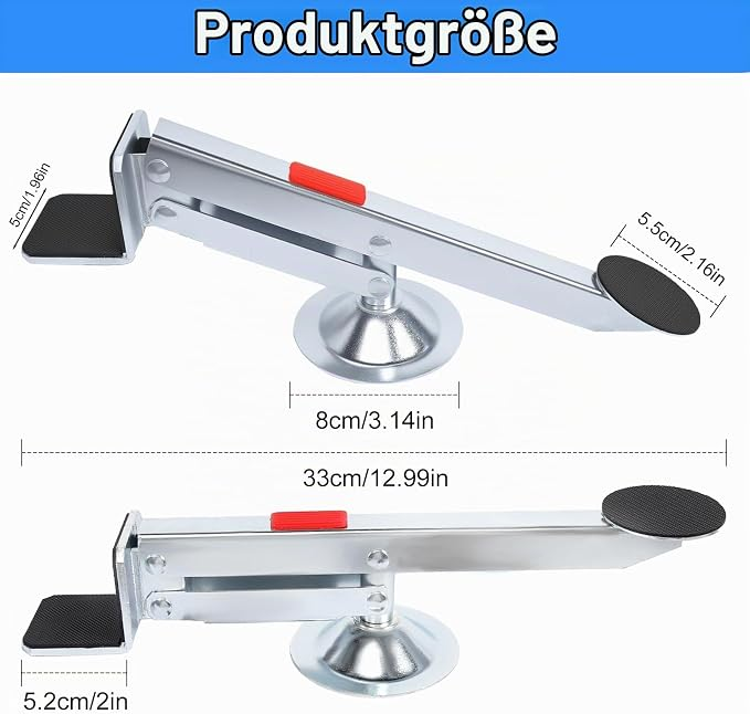 DOORLIFT™  Dispozitiv cu Actionare la Picior pentru Ridicarea Usilor