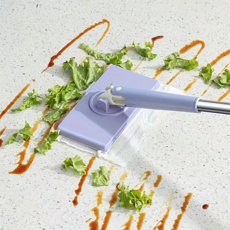 🔥OFERTA 1+1!🔥EasyClean™ – Mop Inteligent pentru Dischete Textila sau Lavete de Fata