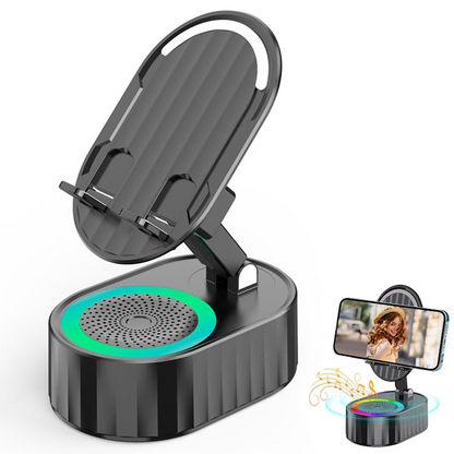 Korven™ - Suport Telefon Multifunctional Cu Bluetooth 5.3 Si Difuzor