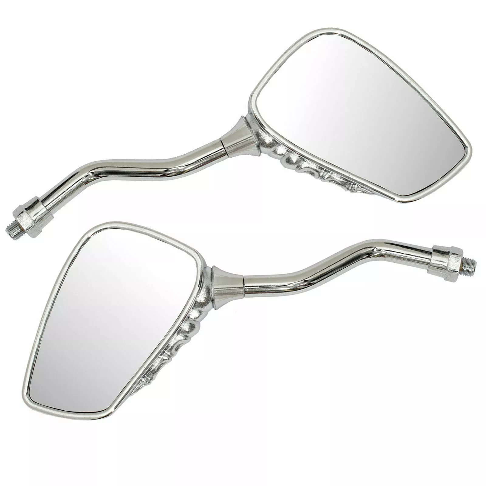 SkullRide™ - Set Oglinzi Retro Spate Stil "Skull Claw"