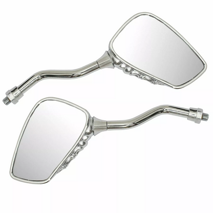 SkullRide™ - Set Oglinzi Retro Spate Stil "Skull Claw"
