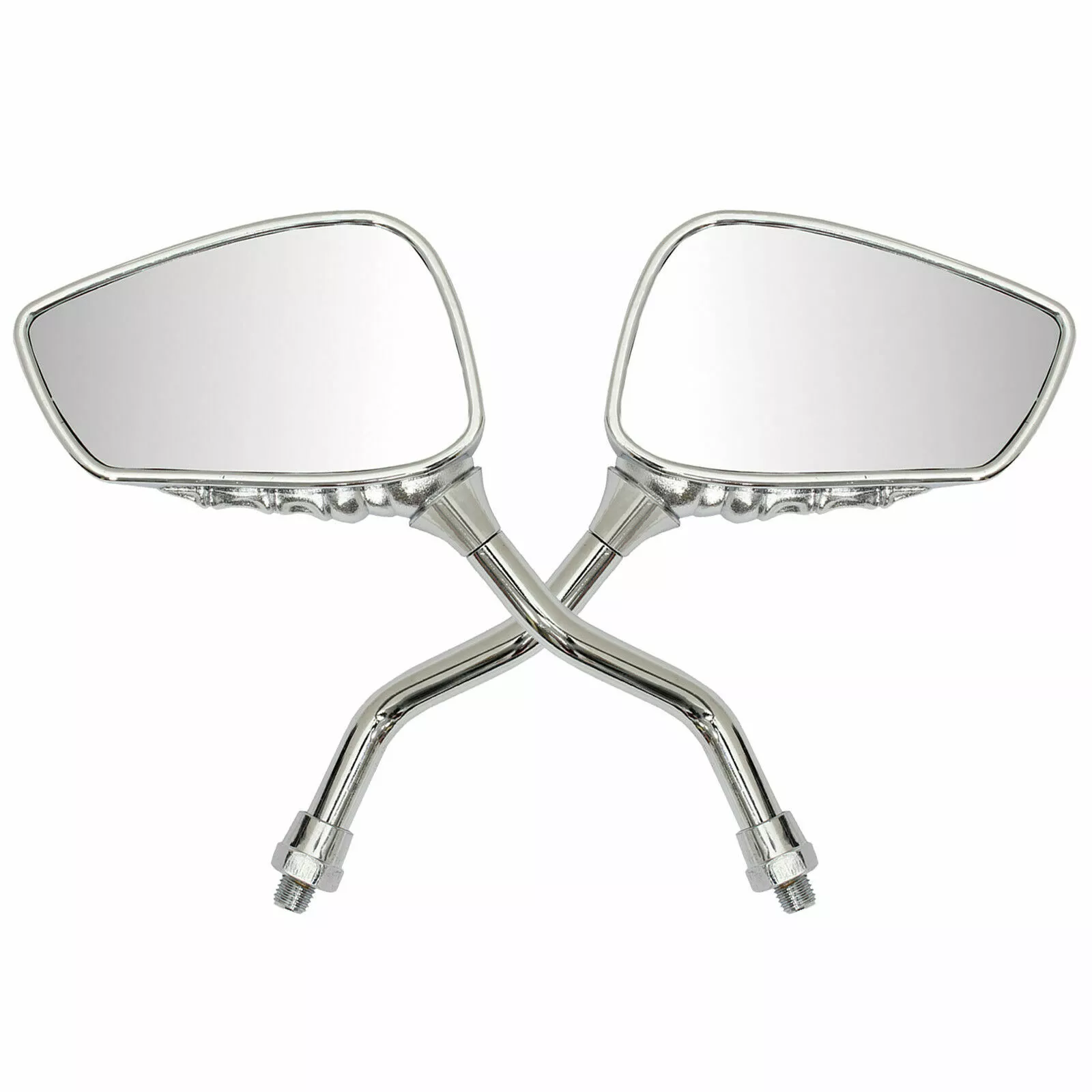 SkullRide™ - Set Oglinzi Retro Spate Stil "Skull Claw"